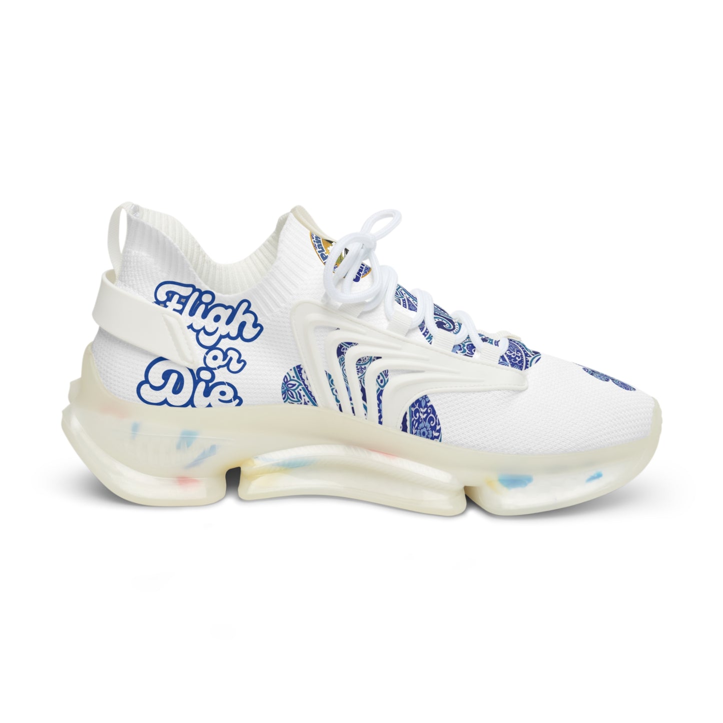 “Splash of Paisley” MoonWalker Sneakers