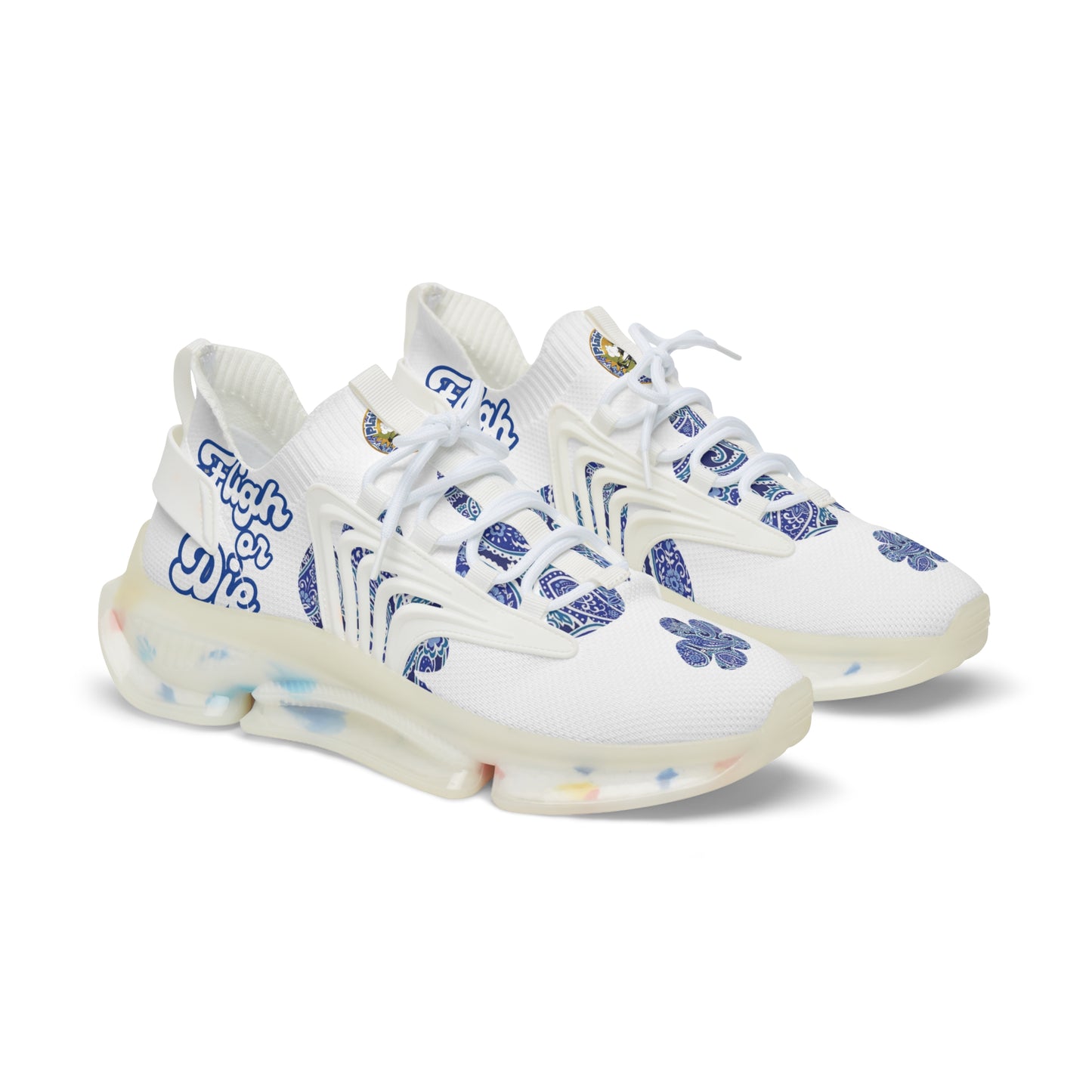 “Splash of Paisley” MoonWalker Sneakers
