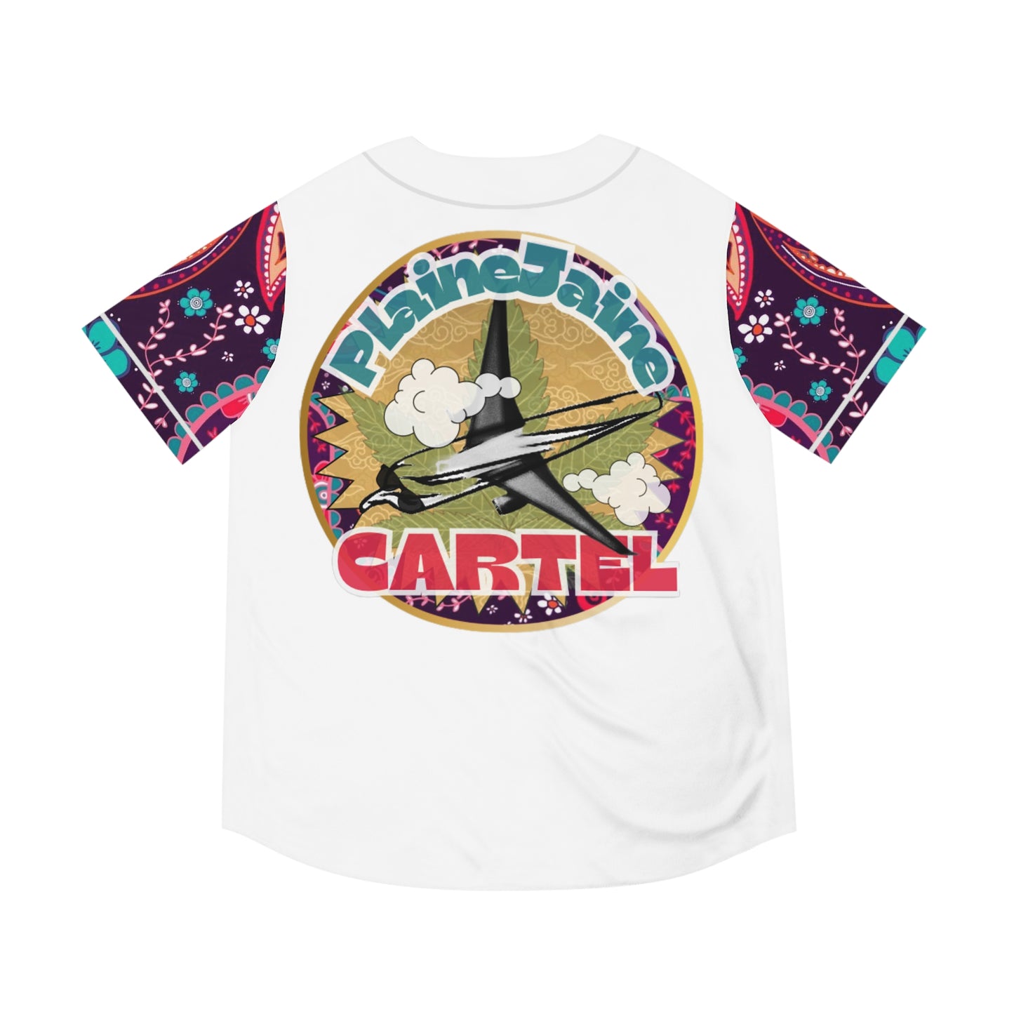 Plaine Jaine Cartel “TryP P Paisley” Baseball Jersey