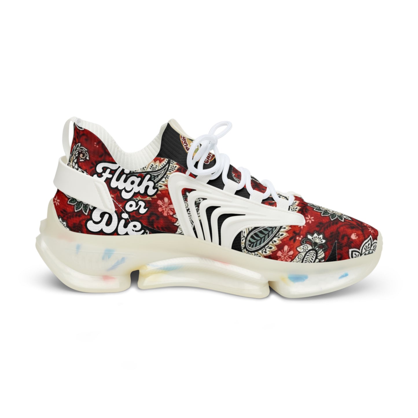 Plaine Jaine Cartel “Crimson Crow” (BLK) MoonWalker Sneakers