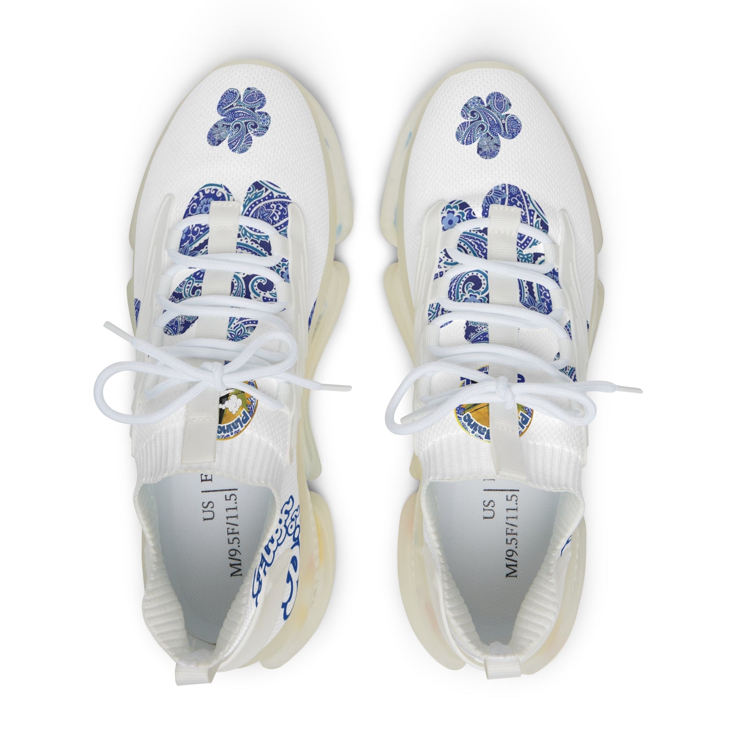 “Splash of Paisley” MoonWalker Sneakers