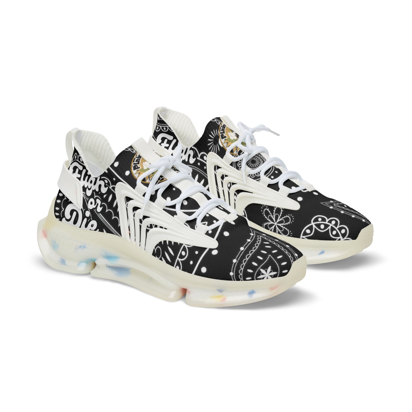 Plaine Jaine Cartel “Late NightTryp Paisley” MoonWalker Sneakers