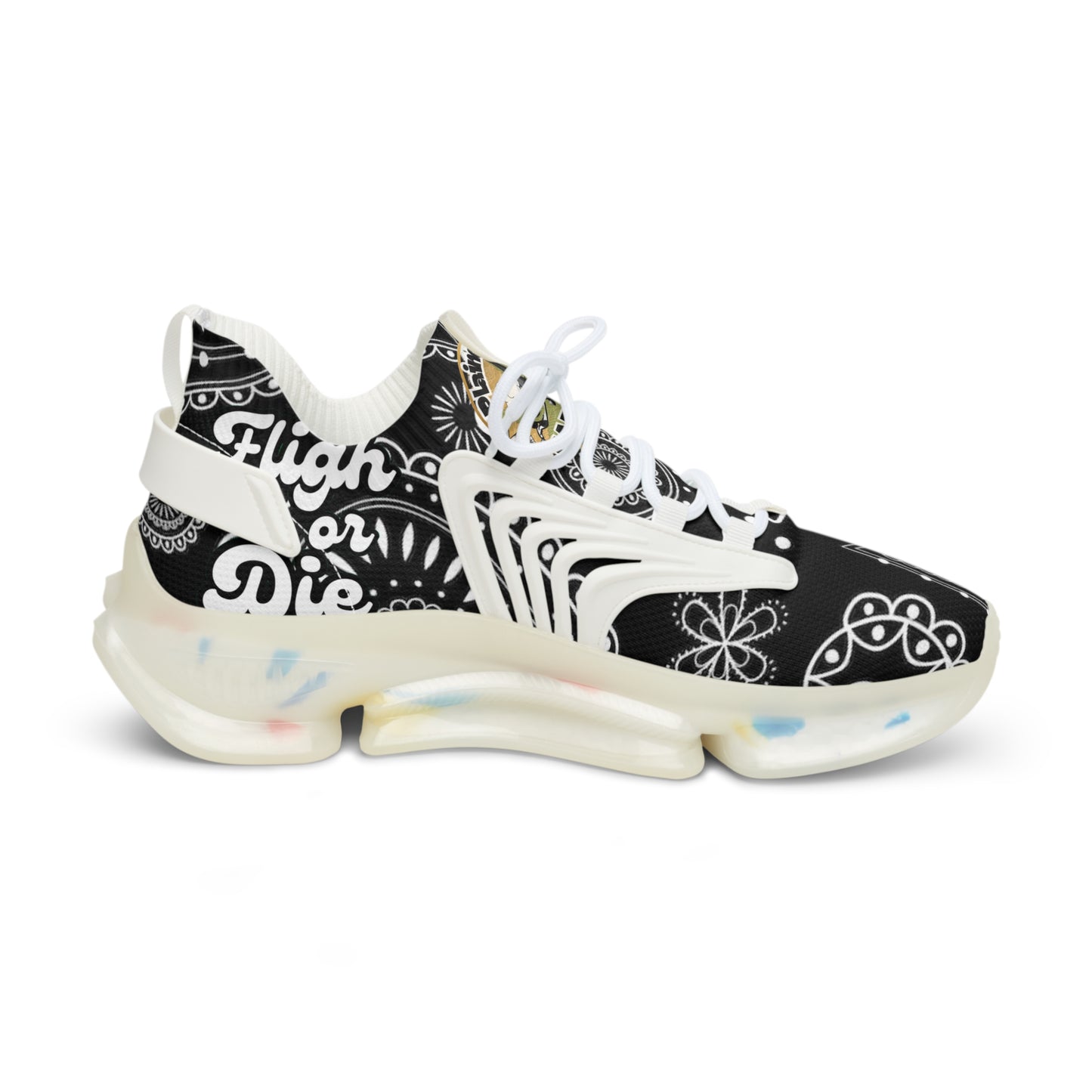 Plaine Jaine Cartel “Late NightTryp Paisley” MoonWalker Sneakers