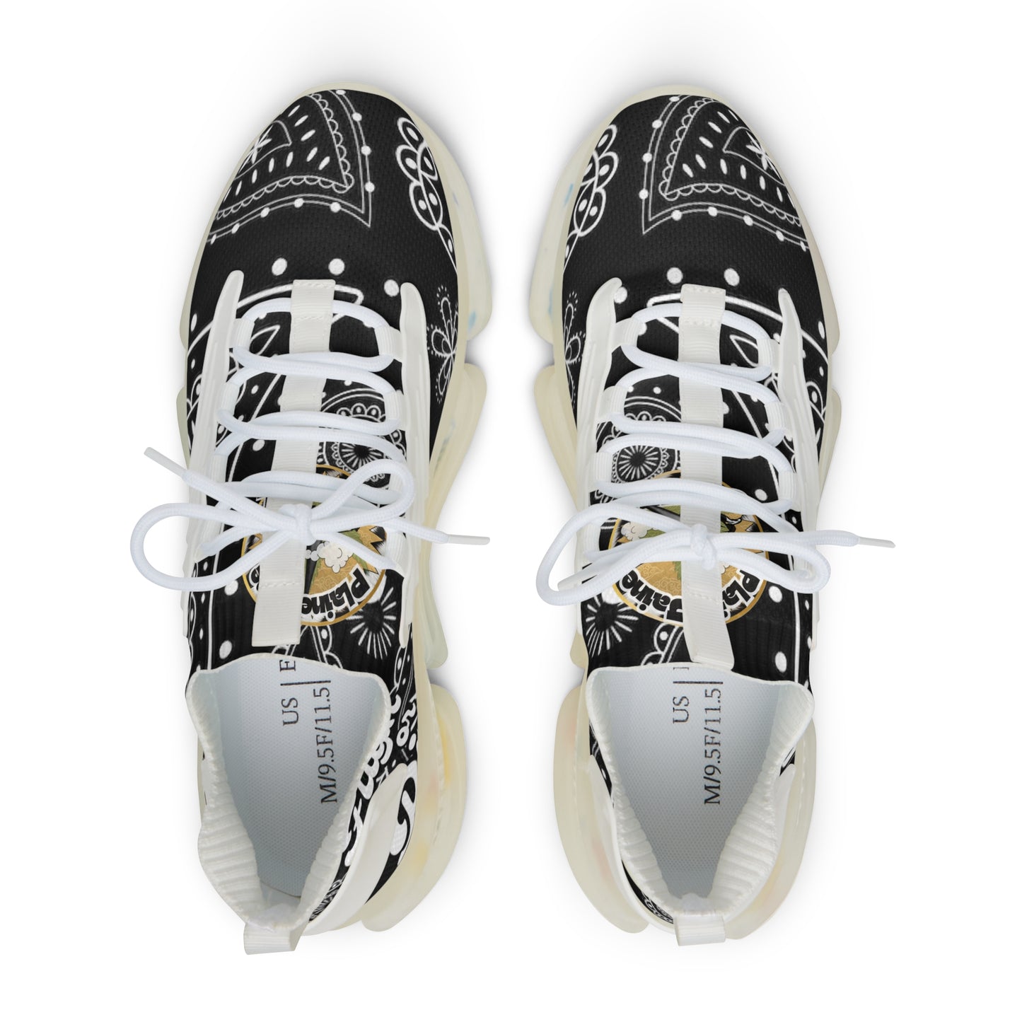 Plaine Jaine Cartel “Late NightTryp Paisley” MoonWalker Sneakers