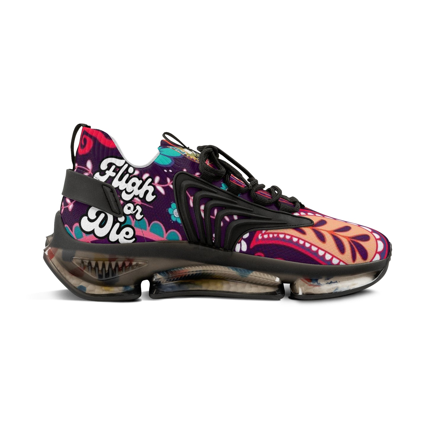 Plaine Jaine Cartel “Tryp P Paisley” Moonwalker Sneakers