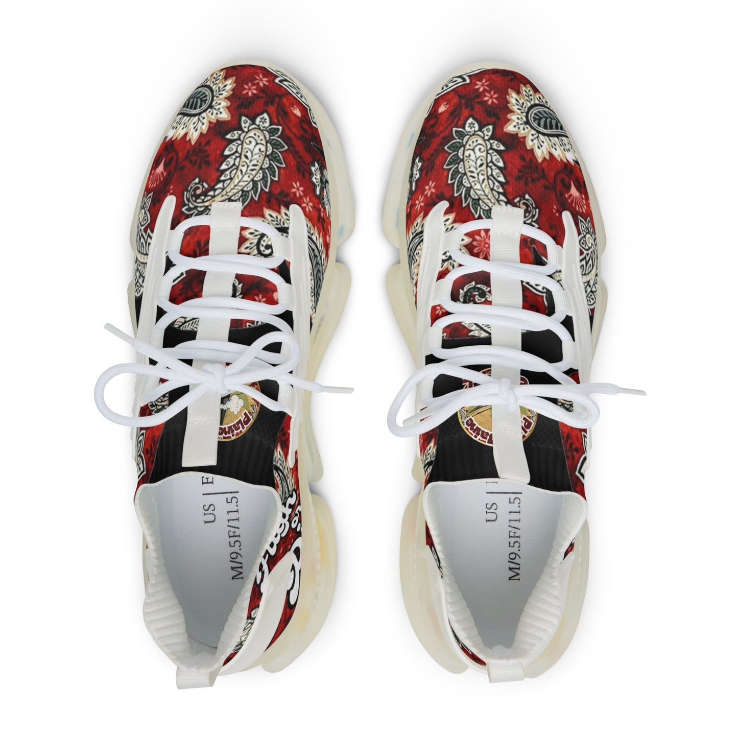 Plaine Jaine Cartel “Crimson Crow” (BLK) MoonWalker Sneakers