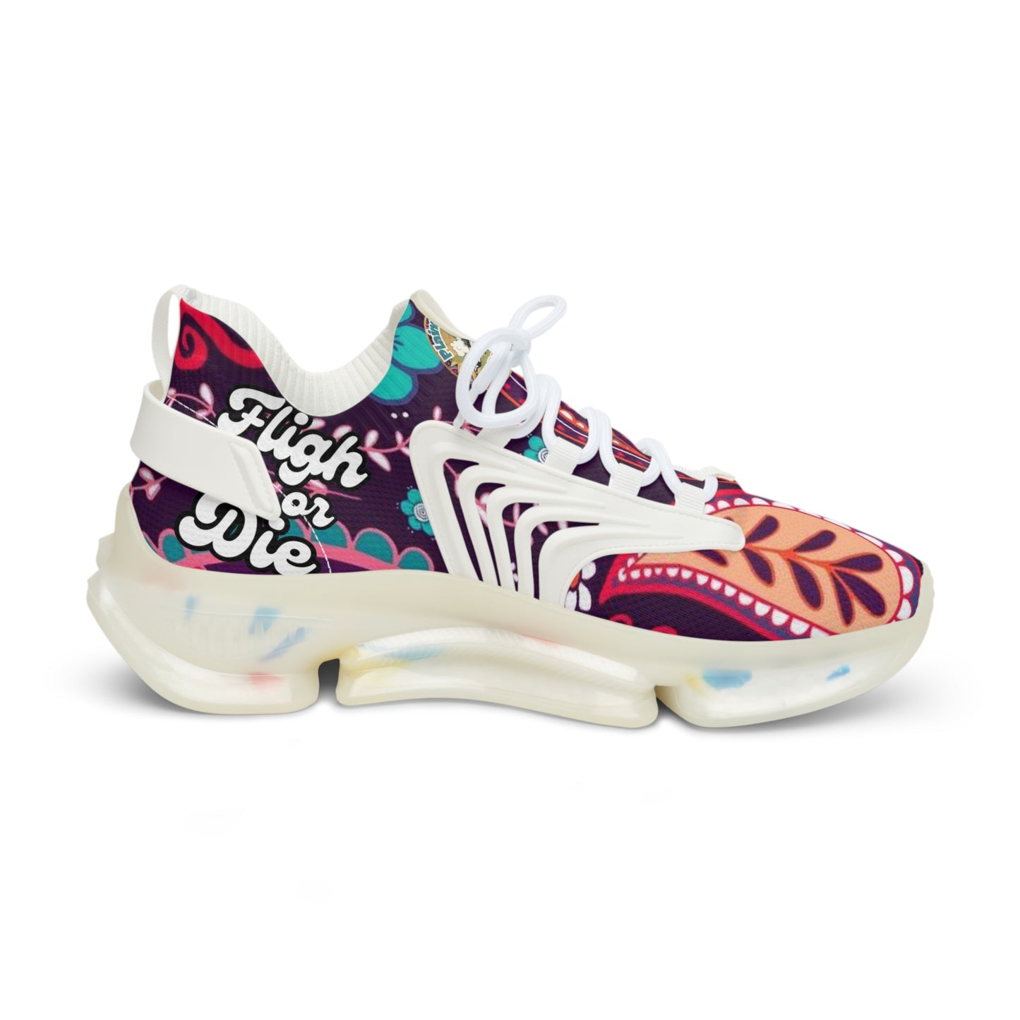 Plaine Jaine Cartel “Tryp P Paisley” Moonwalker Sneakers