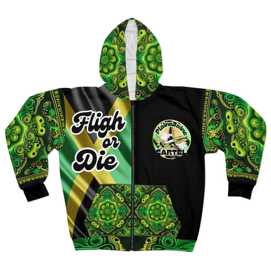 Plaine Jaine Cartel “EYE Love Jamaica,”(BLK) Hoodie