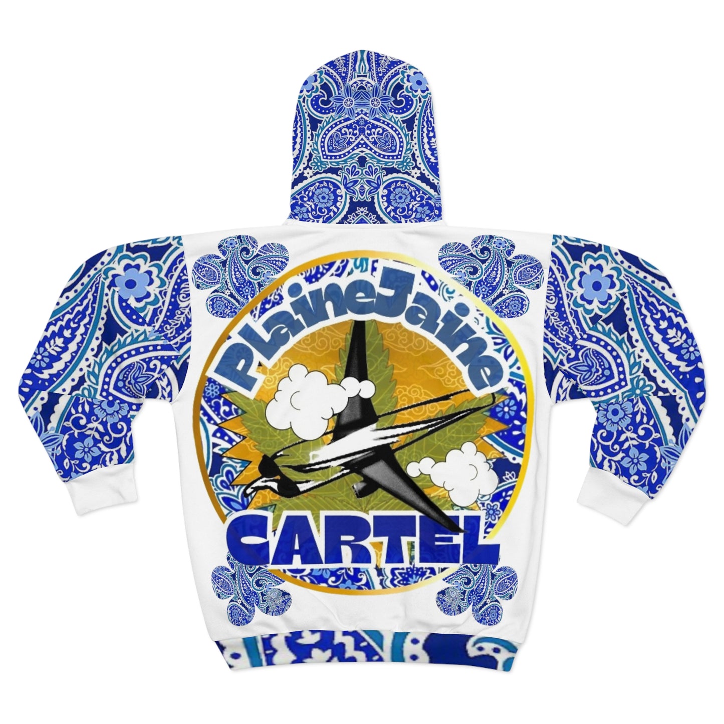 “Splash of Paisley” Fligh or Die: Plaine Jaine 101, Hoodie