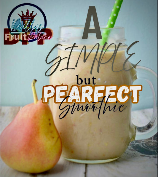 Simple, but Pearfect Smoothie